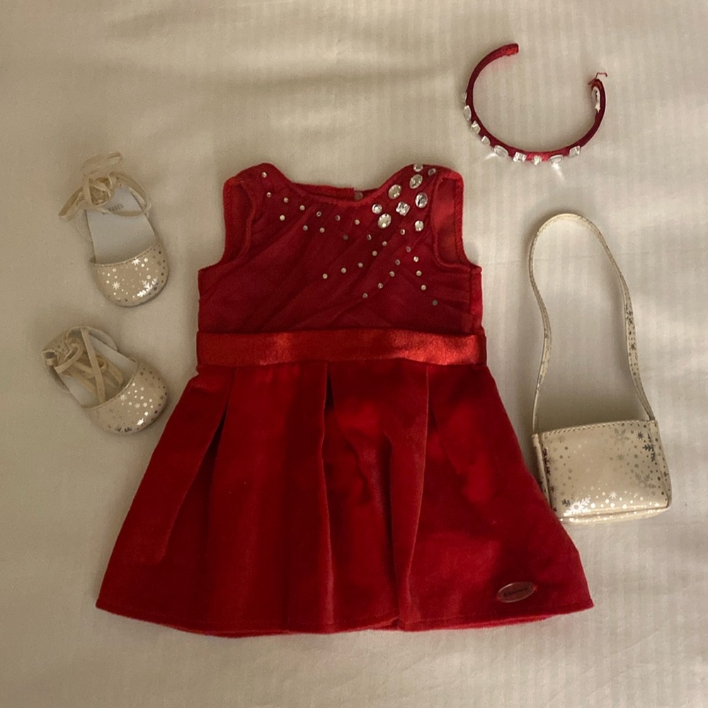 American Girl  Tis the Season Party Dress